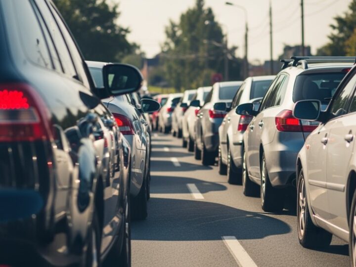 Utrudnienia drogowe podczas kolarskiego wyścigu 4 lipca