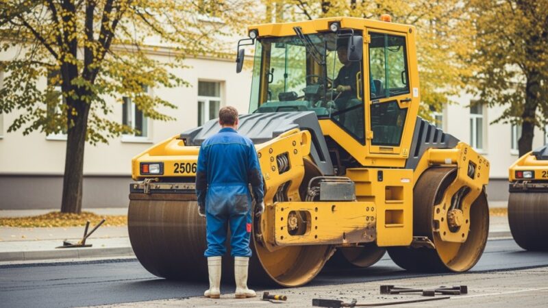 Asfaltowa rewolucja na ul. Bolesława Chrobrego
