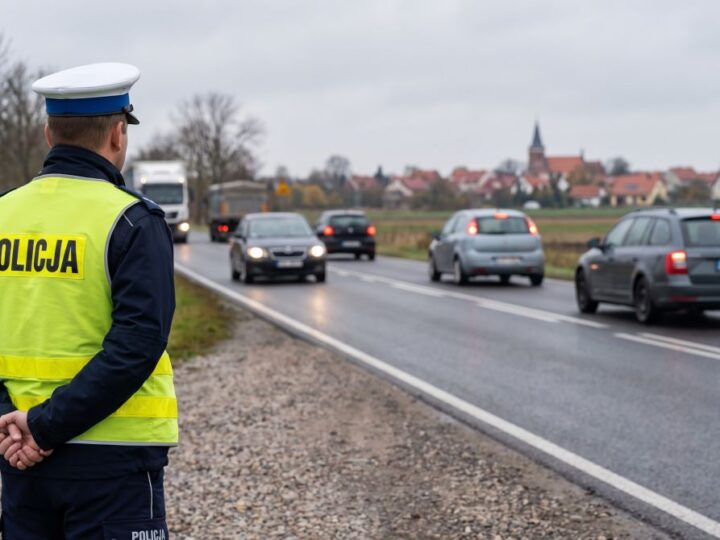 Policjant w akcji: Zatrzymał pijanego kierowcę po służbie w Trzebini