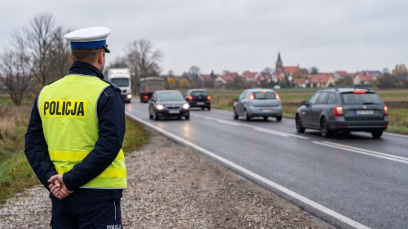 Policjant w akcji: Zatrzymał pijanego kierowcę po służbie w Trzebini