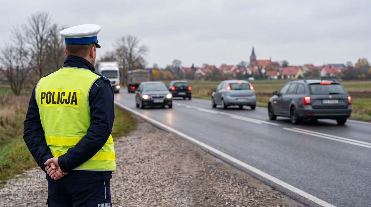 Policjant w akcji: Zatrzymał pijanego kierowcę po służbie w Trzebini