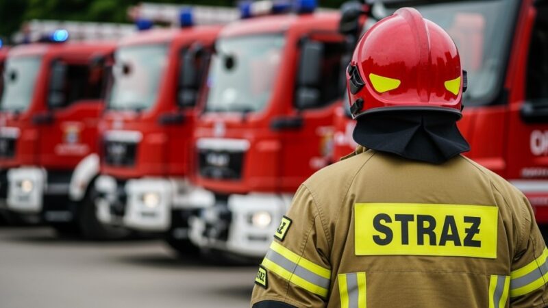 Ćwiczenia ratunkowe w ORLEN Południe w Trzebini
